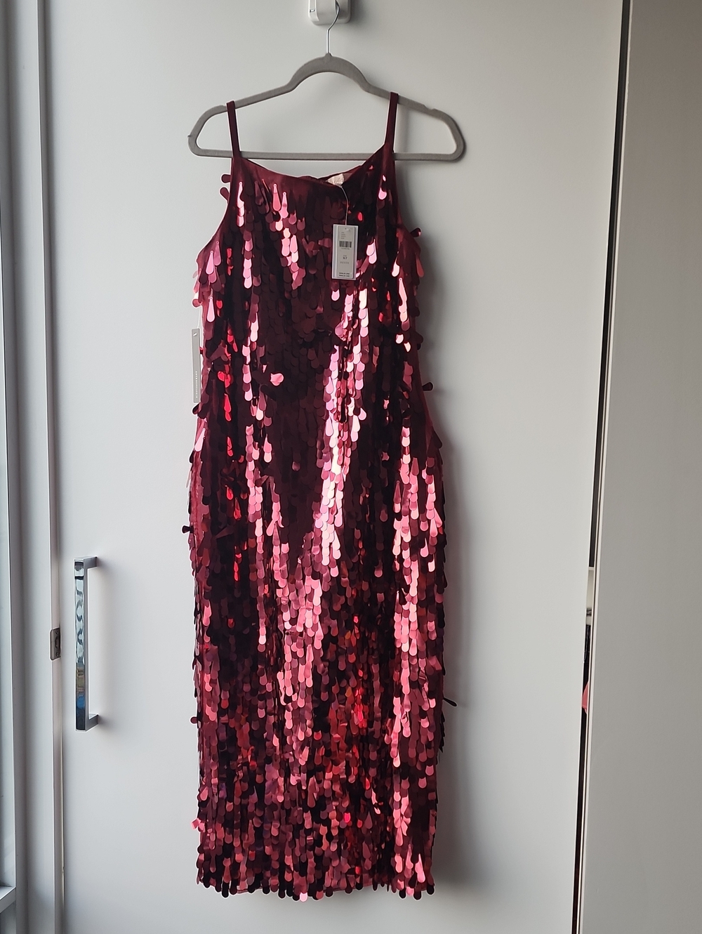 BNWT Hutch Anthropologie Sleeveless Sequin Maxi Dress